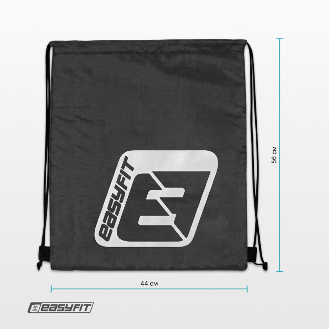 купить спортивная рюкзак мешок на завязках EasyFit 56х44 см
