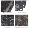 Тактический дождевик-пончо EasyFit RainC (военный плащ ВСУ) камуфляж marpat