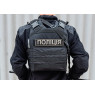 Плитоноска Pantsyr-2 (тактический военный жилет, бронежилет MOLLE) Черный