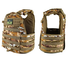 Плитоноска Pantsyr-2 (тактический военный жилет, бронежилет MOLLE) Multicam Arid