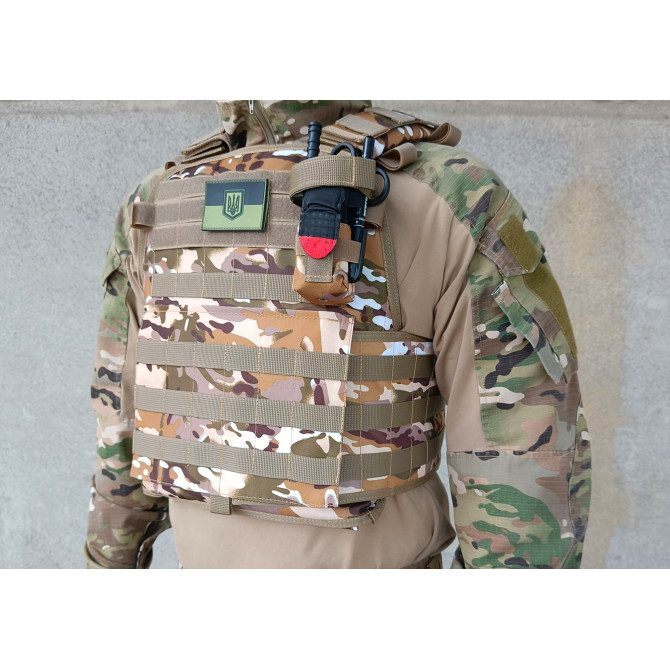 Плитоноска Pantsyr-2 (тактический военный жилет, бронежилет MOLLE) Multicam Arid