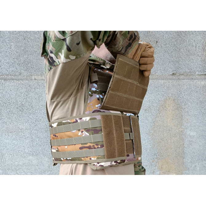 Плитоноска Pantsyr-2 (тактический военный жилет, бронежилет MOLLE) Multicam Arid