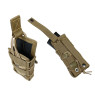Подсумок под магазин АК/РПК одинарный открытый пиксель ВСУ MM-14 (MOLLE, подсумок на разгрузку, жилет, РПС)