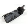 Подсумок под два магазина АК одинарный закрытый черный (MOLLE, подсумок на разгрузку, жилет, РПС)