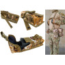 Подсумок под два магазина АК одинарный закрытый Multicam Arid (MOLLE, подсумок на разгрузку, жилет, РПС)