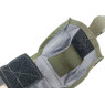 Подсумок под два магазина АК одинарный закрытый мультикам (MOLLE, подсумок на разгрузку, жилет, РПС)
