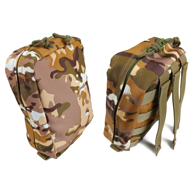 Підсумок аптечка тактична MOLLE Multicam Arid (степовий) для РПС, разгрузки або жилету