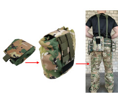 Підсумок для скидання магазинів мультикам (MOLLE, на тактичний пояс, розвантаження, РПС)