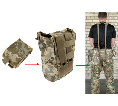 Подсумок для сброса магазинов пиксель ВСУ MM-14 (MOLLE, на тактический пояс, разгрузку, РПС)