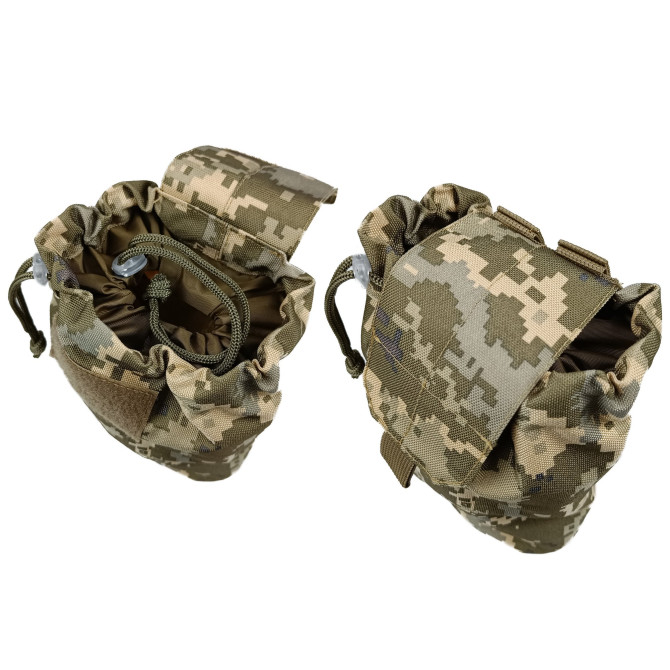 Подсумок для сброса магазинов пиксель ВСУ MM-14 (MOLLE, на тактический пояс, разгрузку, РПС)