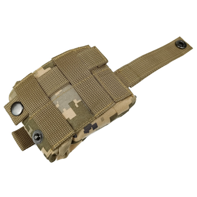 Подсумок для сброса магазинов пиксель ВСУ MM-14 (MOLLE, на тактический пояс, разгрузку, РПС)
