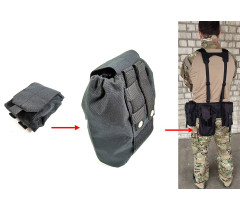 Підсумок для скидання магазинів чорний (MOLLE, на тактичний пояс, розвантаження, РПС)