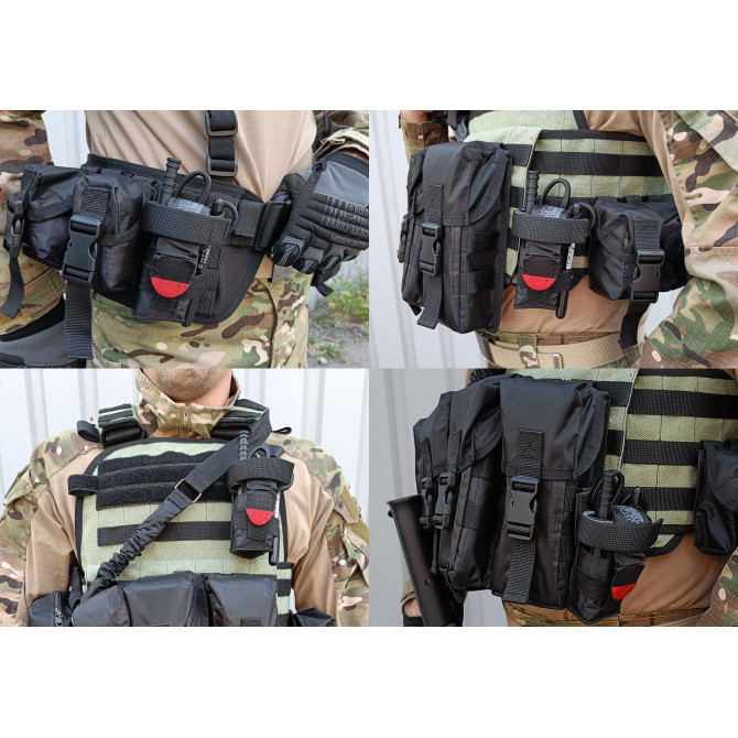 Подсумок под турникет мультикам степной Multicam Arid (MOLLE, CAT, подсумок на разгрузку, жилет, РПС)
