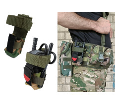 Подсумок под турникет мультикам (MOLLE, CAT, подсумок на разгрузку, жилет, РПС)