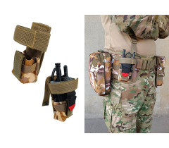 Подсумок под турникет мультикам степной Multicam Arid (MOLLE, CAT, подсумок на разгрузку, жилет, РПС)