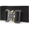 Ремень тактический военный Assault Belt с пряжкой Кобра черный