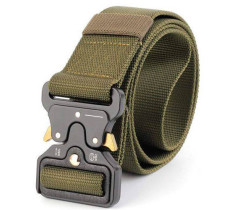 Ремінь тактичний військовий Assault Belt з пряжкою Кобра олива