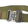 Ремень тактический военный Assault Belt с пряжкой Кобра олива