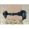Разгрузочный тактический пояс РПС с креплением MOLLE черный (варбелт, warbelt)