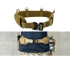 Разгрузочный тактический пояс РПС с креплением MOLLE койот (варбелт, warbelt)