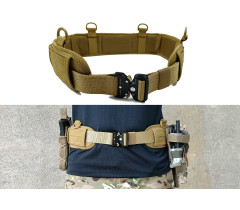 Розвантажувальний тактичний пояс РПС із кріпленням MOLLE койот (варбелт, warbelt)