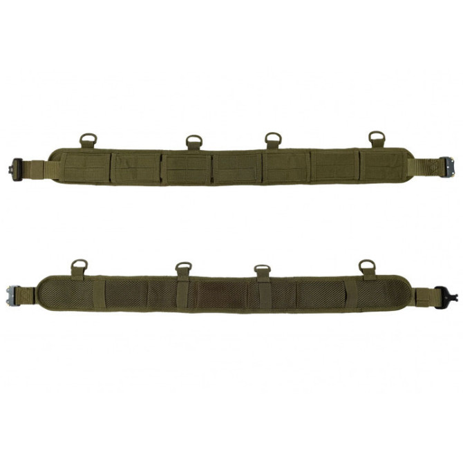 Разгрузочный тактический пояс РПС с креплением MOLLE олива (варбелт, warbelt)