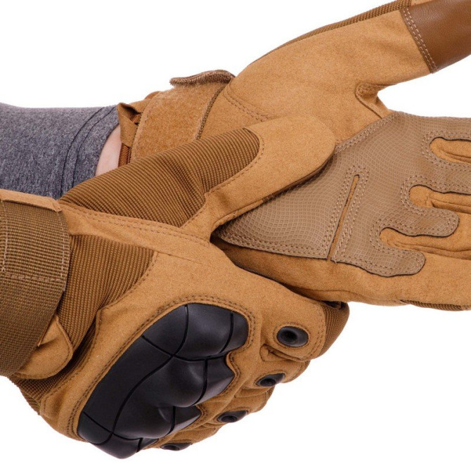 Тактические перчатки T-Gloves размер L койот