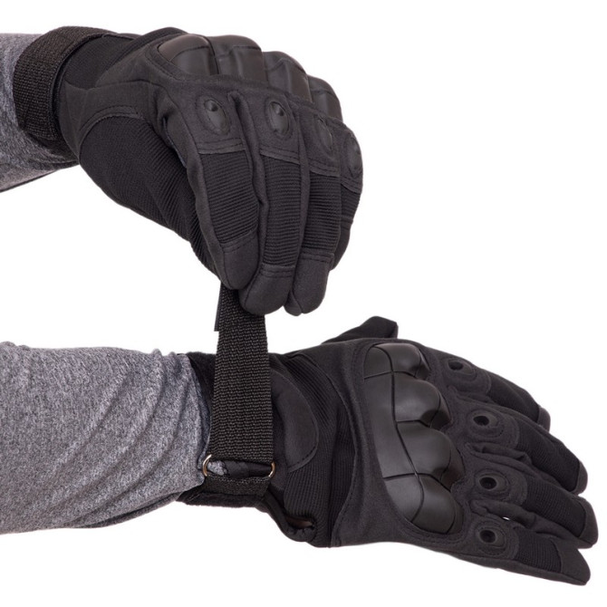 Тактические перчатки T-Gloves размер L черный