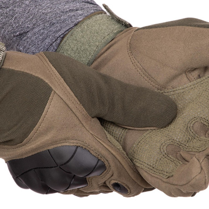 Тактические перчатки T-Gloves размер L олива