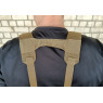 Тактический пояс разгрузочный РПС с креплением MOLLE и плечевыми лямками пиксель ВСУ MM-14 без подсумков