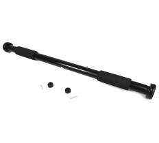 Раздвижной распорный турник EasyFit 63-100 см Черный