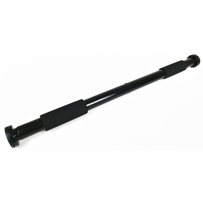 Раздвижной распорный турник EasyFit 83-130 см Черный