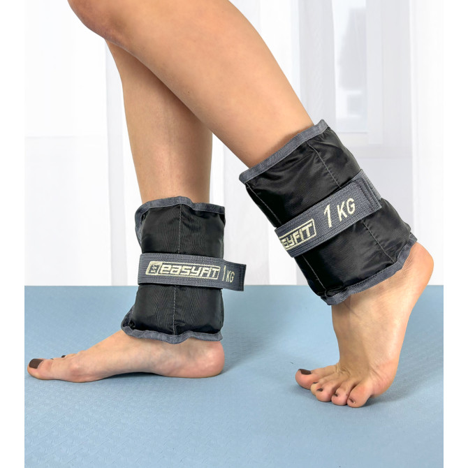 утяжелители для рук и ног EasyFit 1 кг (пара)