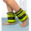 утяжелители для ног и рук EasyFit наборные черно-зеленые 0,5-2,5 кг (пара)