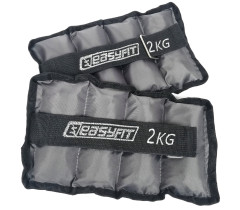 Обтяжувачі для ніг та рук з металом EasyFit Metal 2 кг (пара)