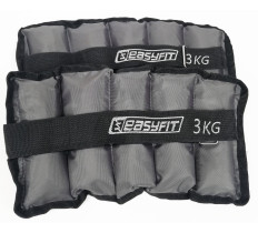 Утяжелители для ног и рук с металлом EasyFit Metal 3 кг (пара)