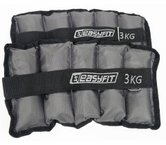 Обтяжувачі для ніг та рук з металом EasyFit Metal 3 кг (пара)