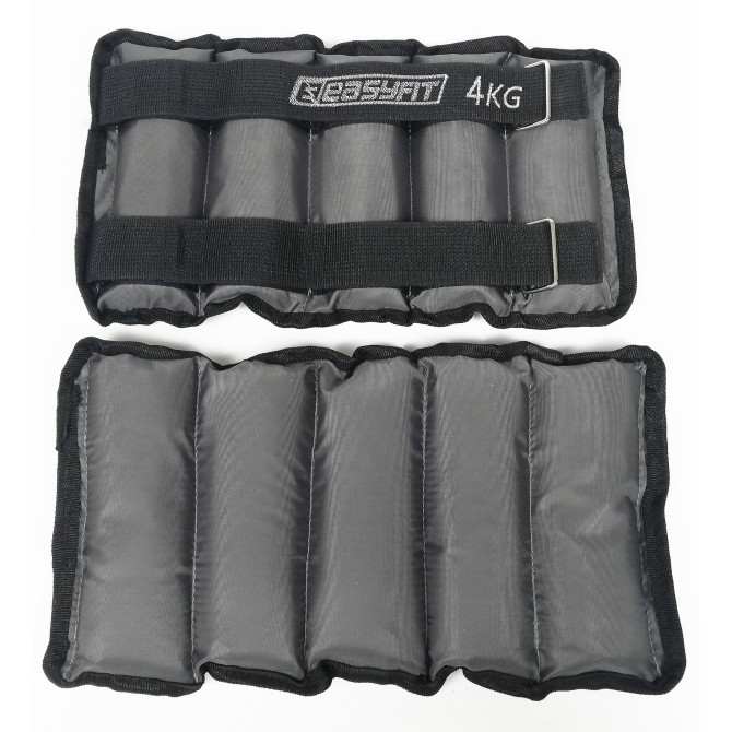 Утяжелители для ног и рук с металлом EasyFit Metal 4 кг (пара)