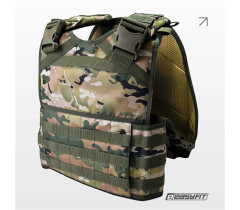 Плитоноска Pantsyr-2 (тактичний військовий жилет, бронежилет MOLLE) Multicam Original (Classic)