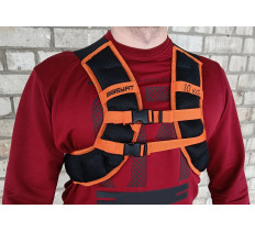 Жилет-утяжелитель EasyFit JetPack 10 кг с металлическими шариками