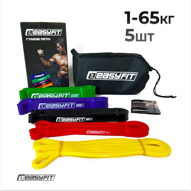 Турник на стену EasyFit ChinUP белый